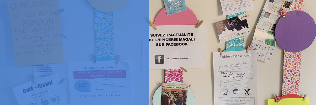 Un mur d'activités pour vous à l'Association