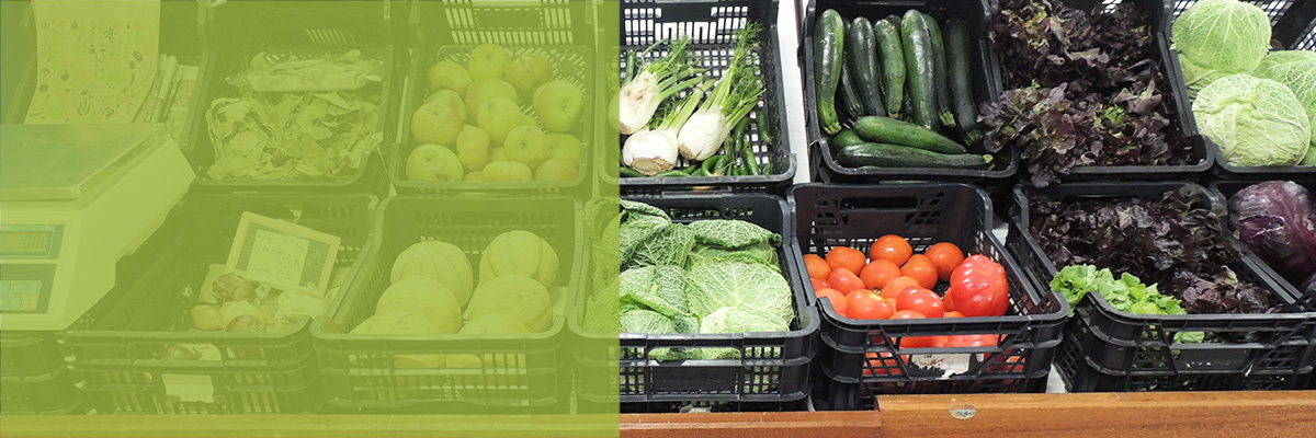 Trouvez de bons produits frais dans notre épicerie solidaire